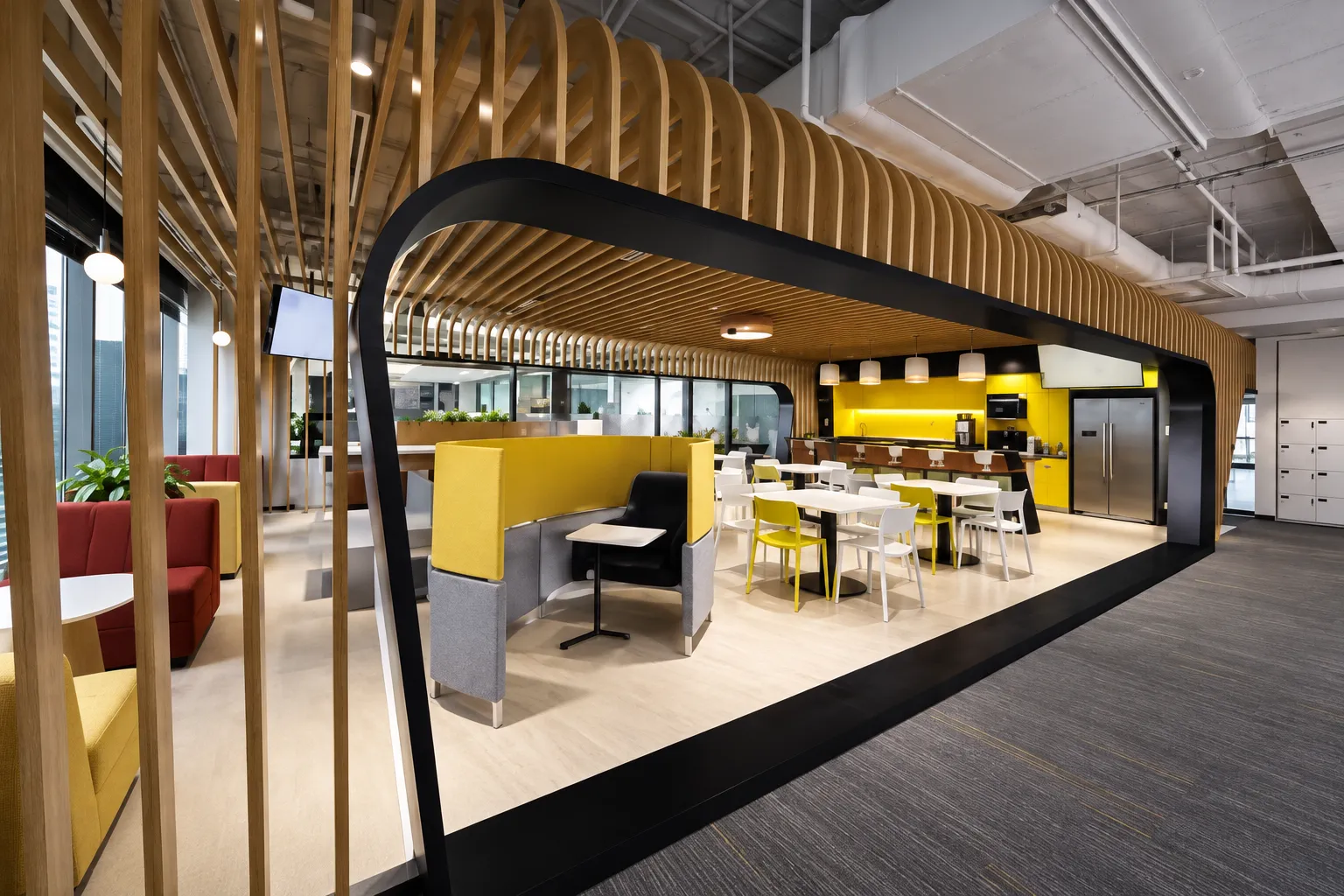 Huawei Malaysia office interior at Integra Tower