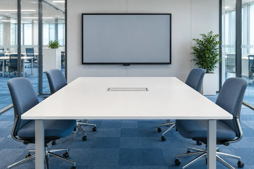 Interactive corporate meeting space