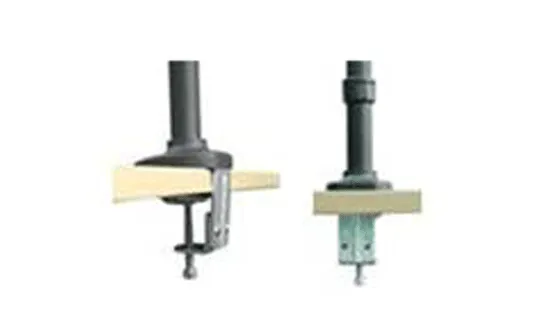 Swivolt monitor arm mounting options
